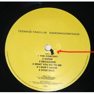 Teenage Fanclub - Bandwagonesque 1991 UK Version 1st Pressing Vinyl LP ***READY TO SHIP from Hong Kong***